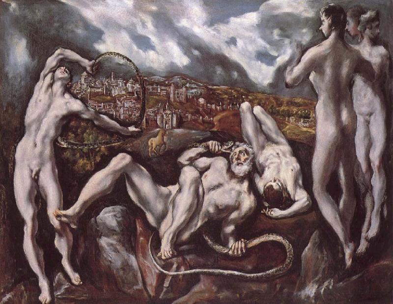 El Greco Laocoon oil painting picture